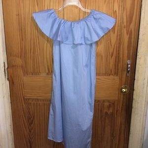 Faux Denim Dress